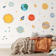 Big Planets Wall Decal