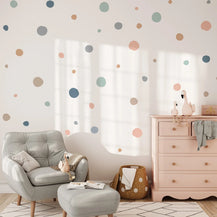 BOHO #2 Polka Dot Wall Decal