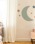 Childlike Moonscape Wall Decal - Decals Big Features