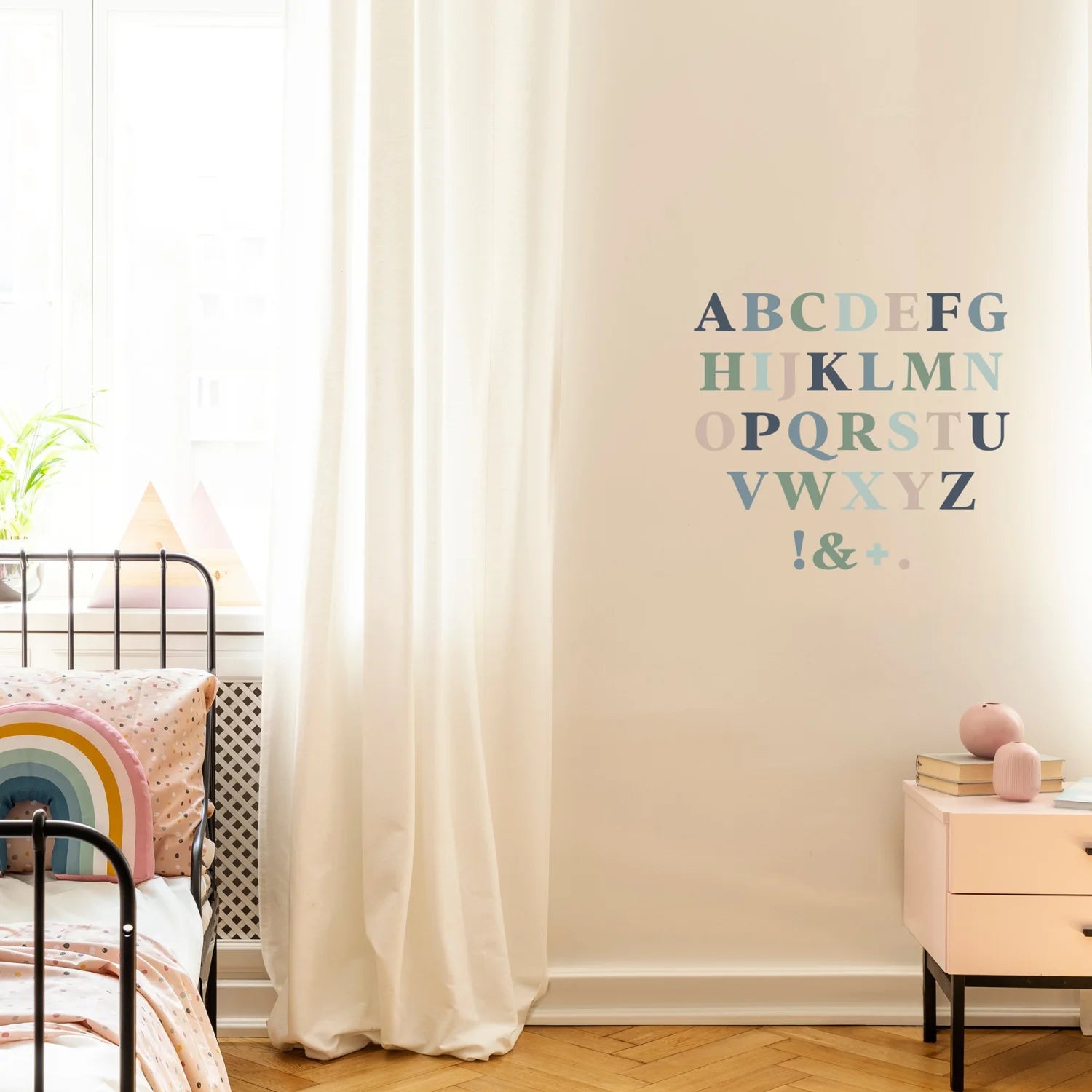 Classic Alphabet Wall Decal - Cool Decals