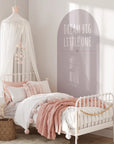 Dream Big Little One Arch - Decals Quote Arches