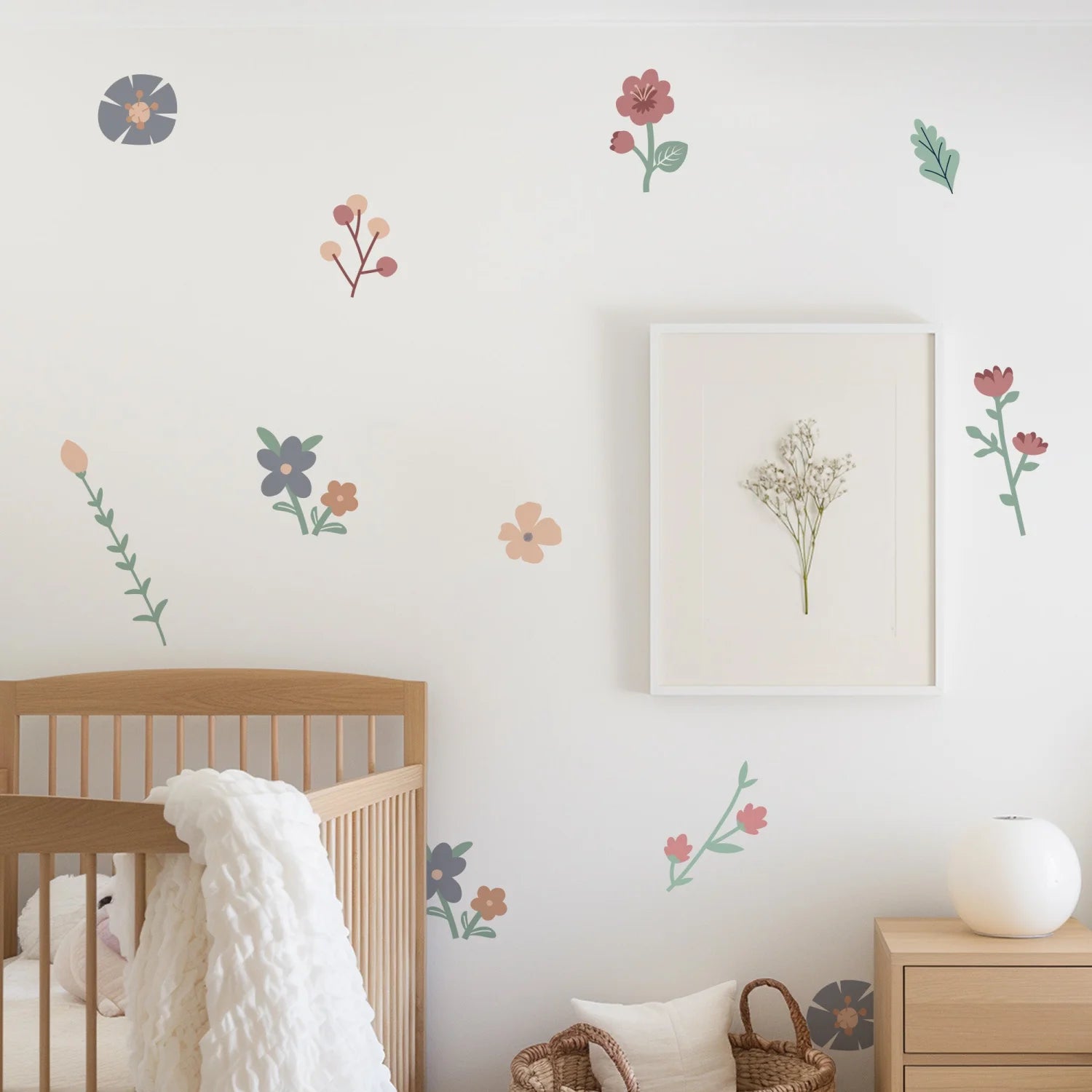 English Garden Earthy Wall Decals - Decals - Florals