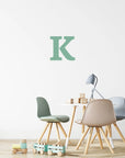 Letter K Initial Decal - Decals - Initials