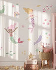 Pink Mermaids Feature - Decals - Fantasy